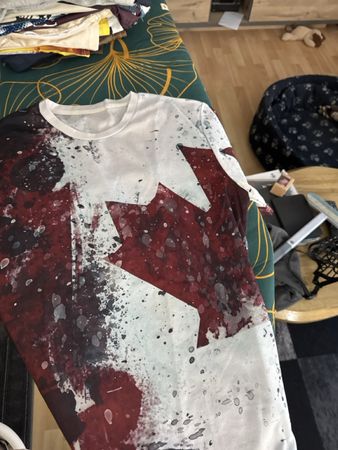 Herren T-Shirt bedruckt Grösse unbekannt Zustand gut