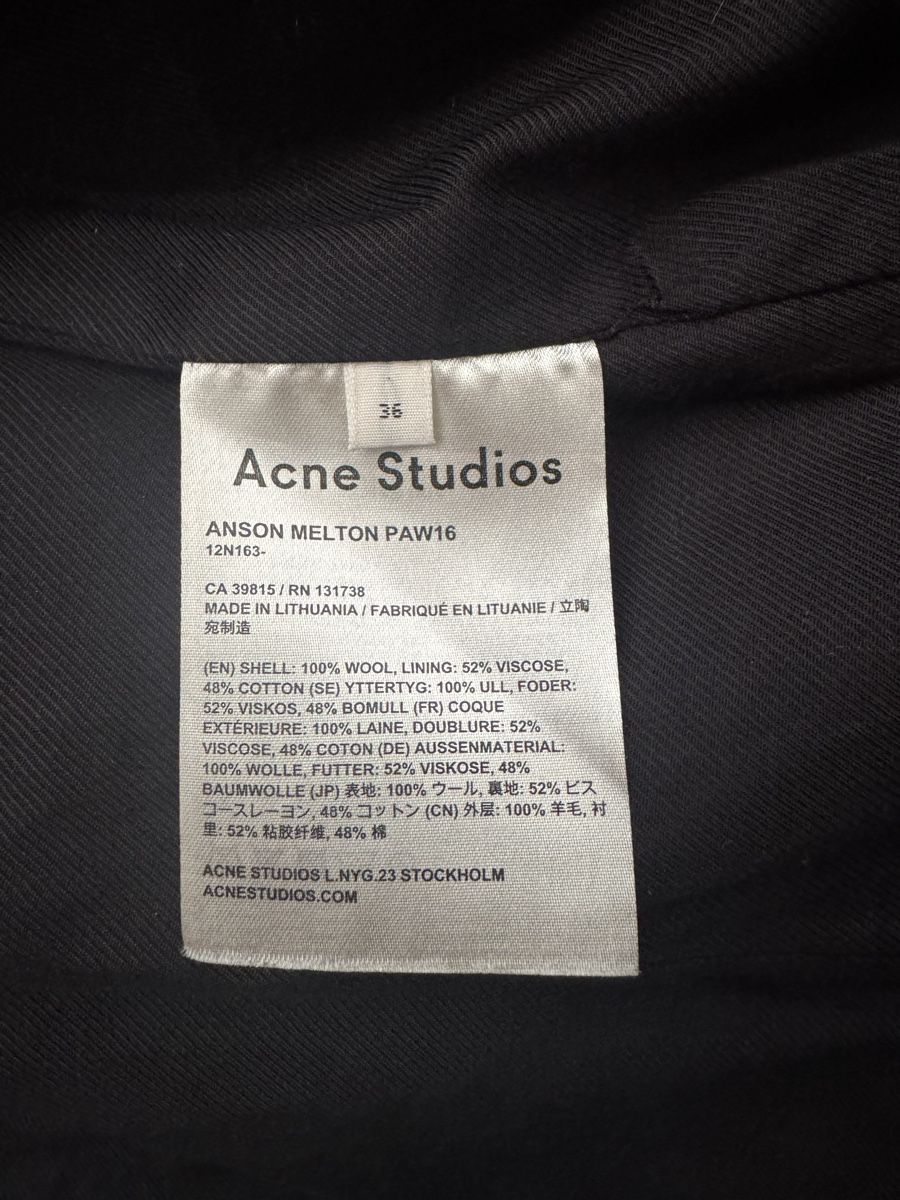 Acne Studios Mäntel: Acne Studios Wool Jacket – Neu (gemäss Beschreibung) aus Hergiswil NW von DSU07 3