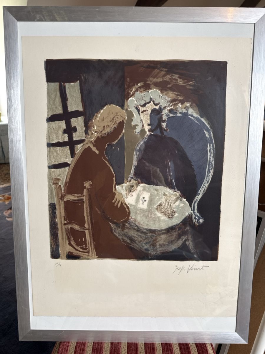 Grafiken & Lithographien: VISCONTI Georges Ithographie Dan titre – Gebraucht aus Schmitten FR von Hohezelg