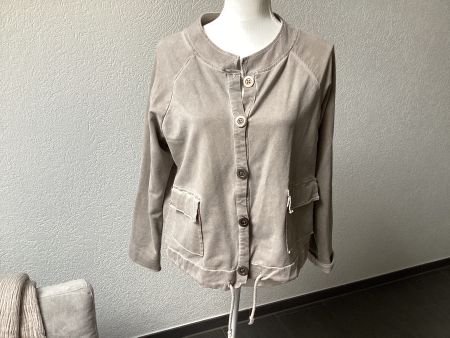 Coole, lässige Damen Jacke 1 size grau wie Nile
