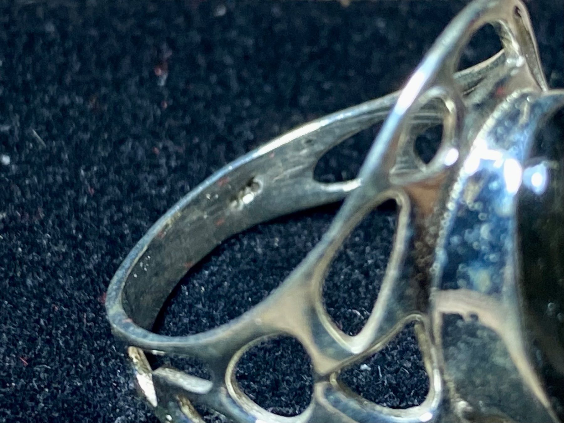 Ringe: Moderner Silber Ring mit natürlichem Labradorit – Neu und originalverpackt aus Laax von Kiki_Kingdom3 2