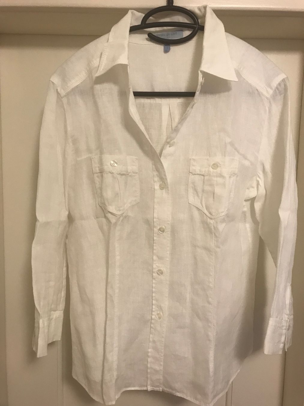 Strenesse Blusen: Sommerbluse von Strenesse Blue, weiss, Gr. 40 – Gebraucht aus Niederteufen von mix18