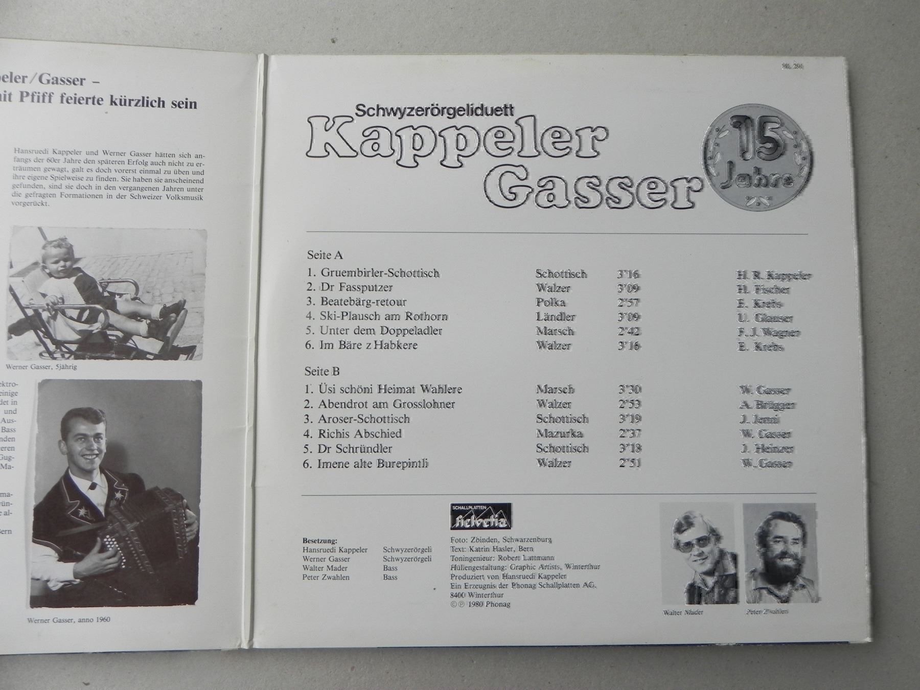 Dischi in vinile: Volksmusik LP Kapelle Kappeler Gasser – Usato da Siebnen venduto da krimsie 4