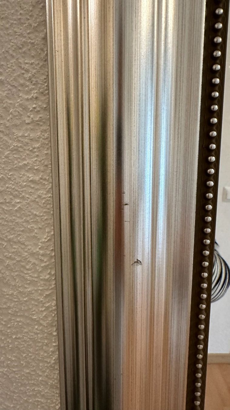 Specchi: Spiegel silber Shabby Chic ca. 93 x 100 cm – Usato da Winterthur venduto da Secondhand-Family 5