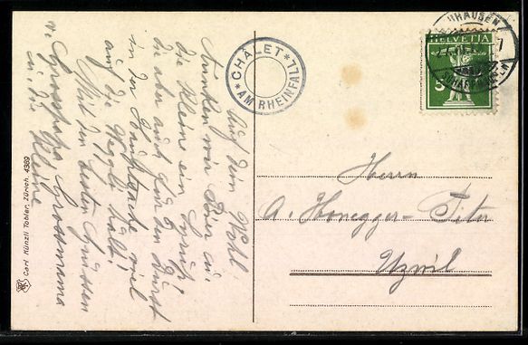 Cartoline postali: AK Schaffhausen, Munot – Usato da Berlin venduto da bartko-reher 1