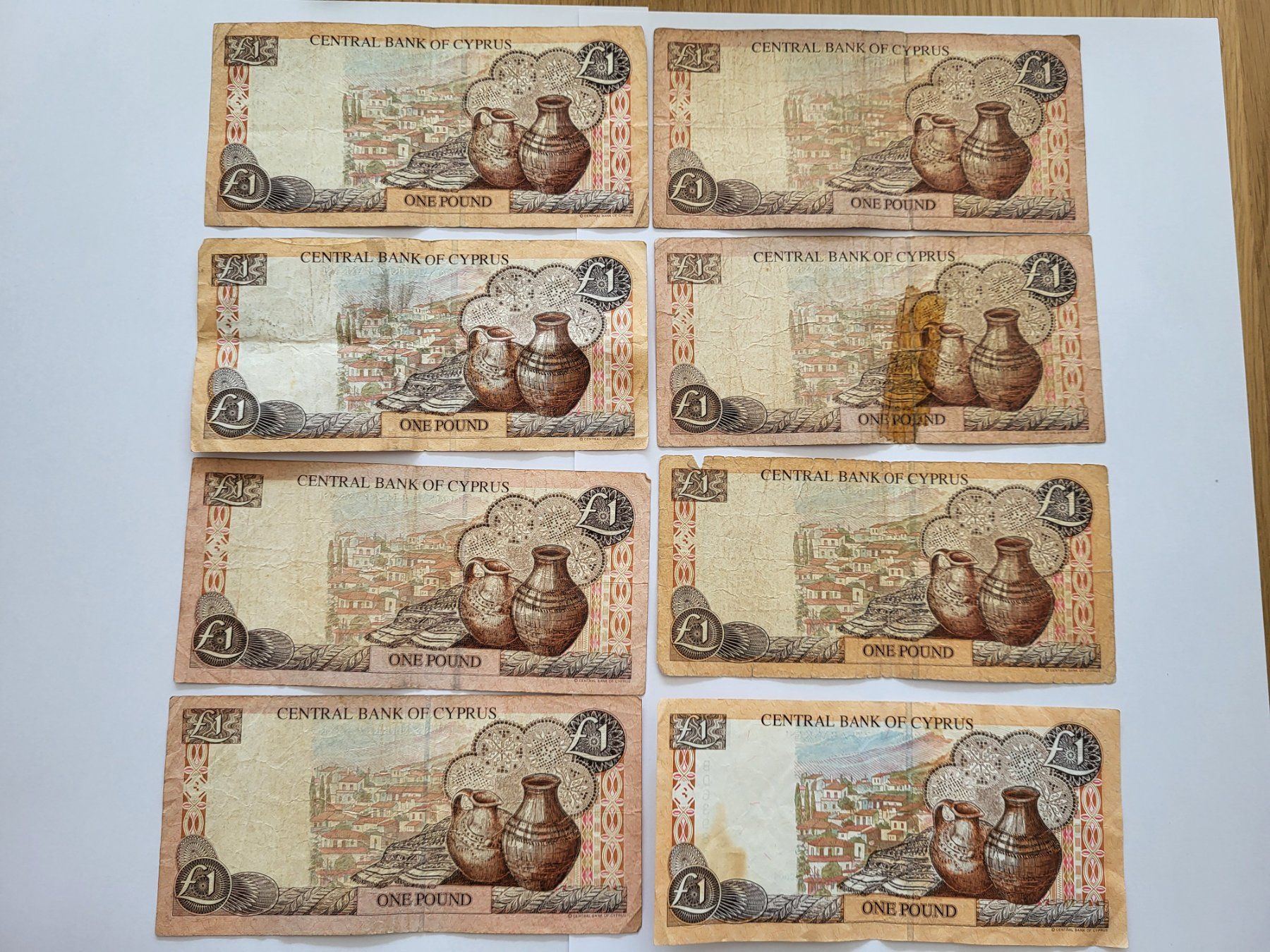 Banknoten: Banknoten aus Zypern – Gebraucht aus Pravidondaz von LVtik 1