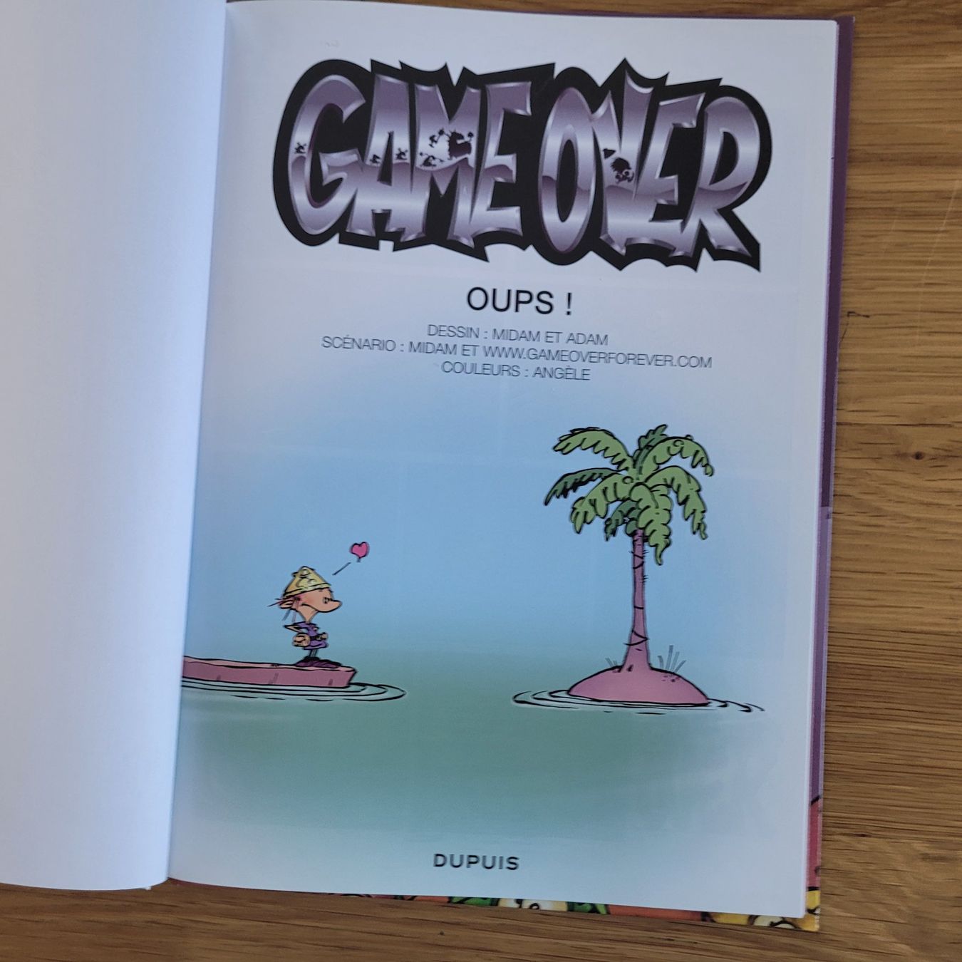 Fumetti: BD Game Over Tome 4 Oups – Usato da Biel/Bienne venduto da Destockweb 2