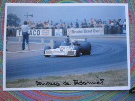 ANDREA DE ADAMICH ITALIENISCHER F1 FAHRER AUTOGRAMM ANTIK