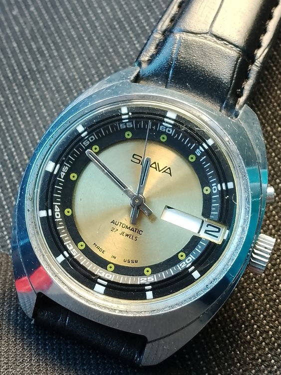 Slava Ussr Automatic 38 mm läuft (Gebraucht) in Agno für CHF 41 – mit ...