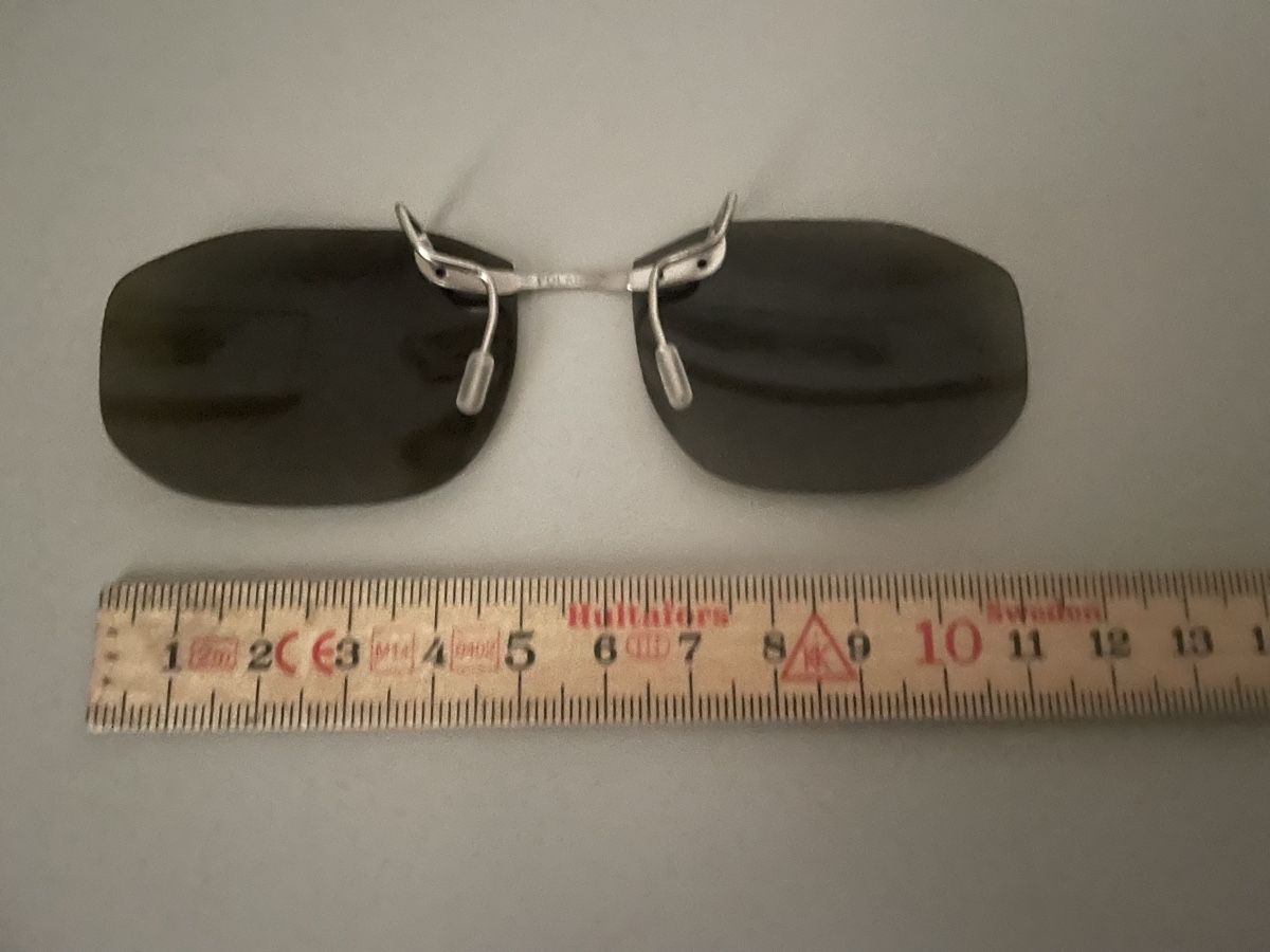 Occhiali & Lenti: Sonnen Clip für Brille  – Usato da Münchenstein venduto da Kapris 2