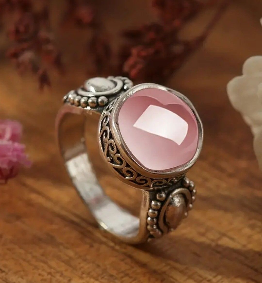 Anelli: Ring mit rosa Stein – Nuovo (secondo la descrizione) da Ettenhausen TG venduto da CH2300 1