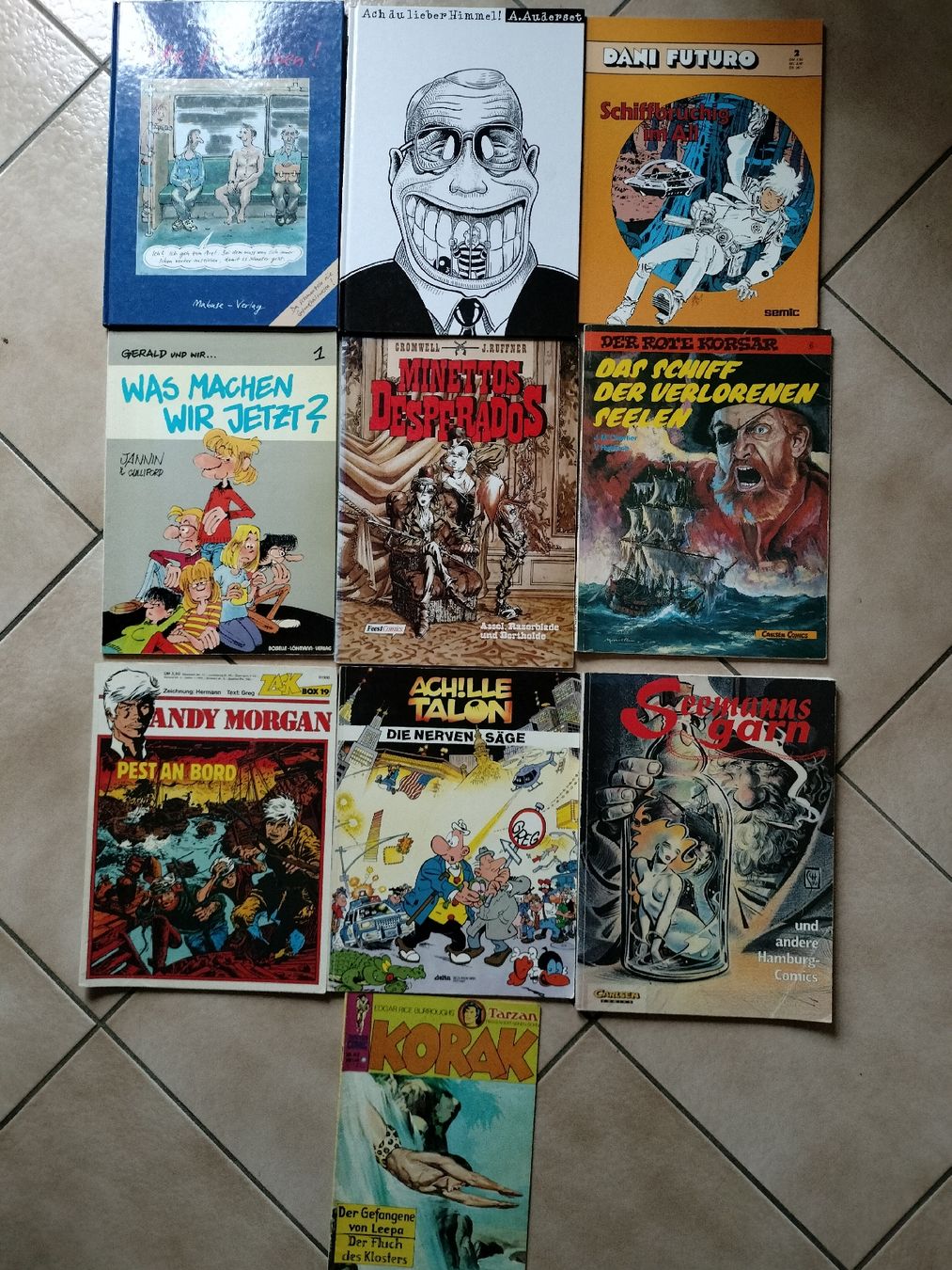 BD: 10 Stk verschiedenen Comics – D'occasion à Schwanden Sigrisw par len_9yqg