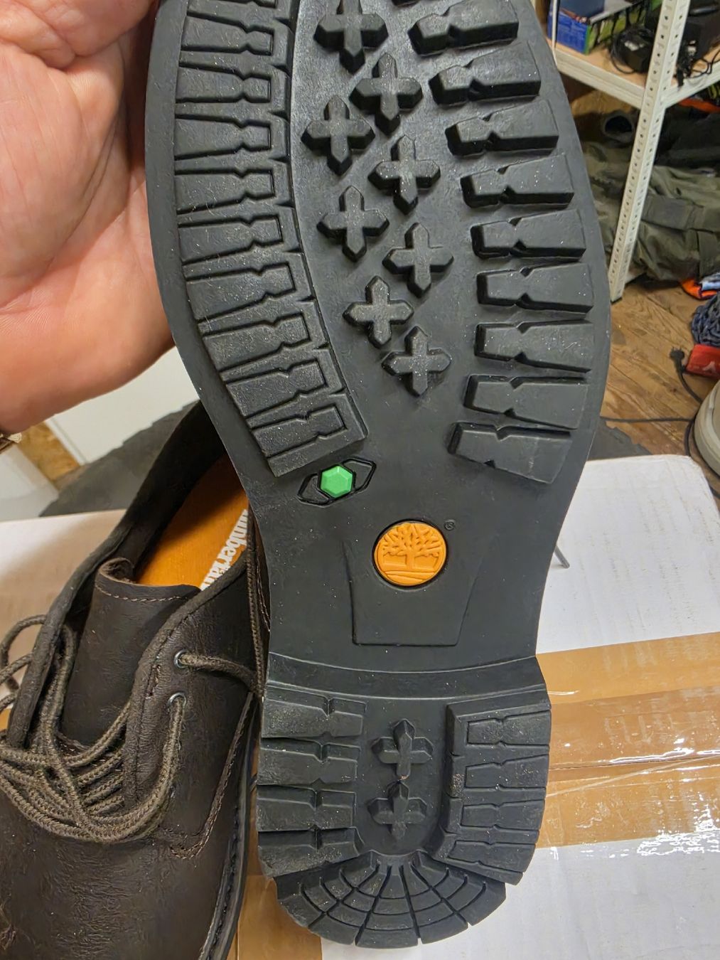 Timberland Scarpe da uomo: Timberland Schuhe braun Leder Gr. 40. – Nuovo (secondo la descrizione) da Ebikon venduto da bagija 5