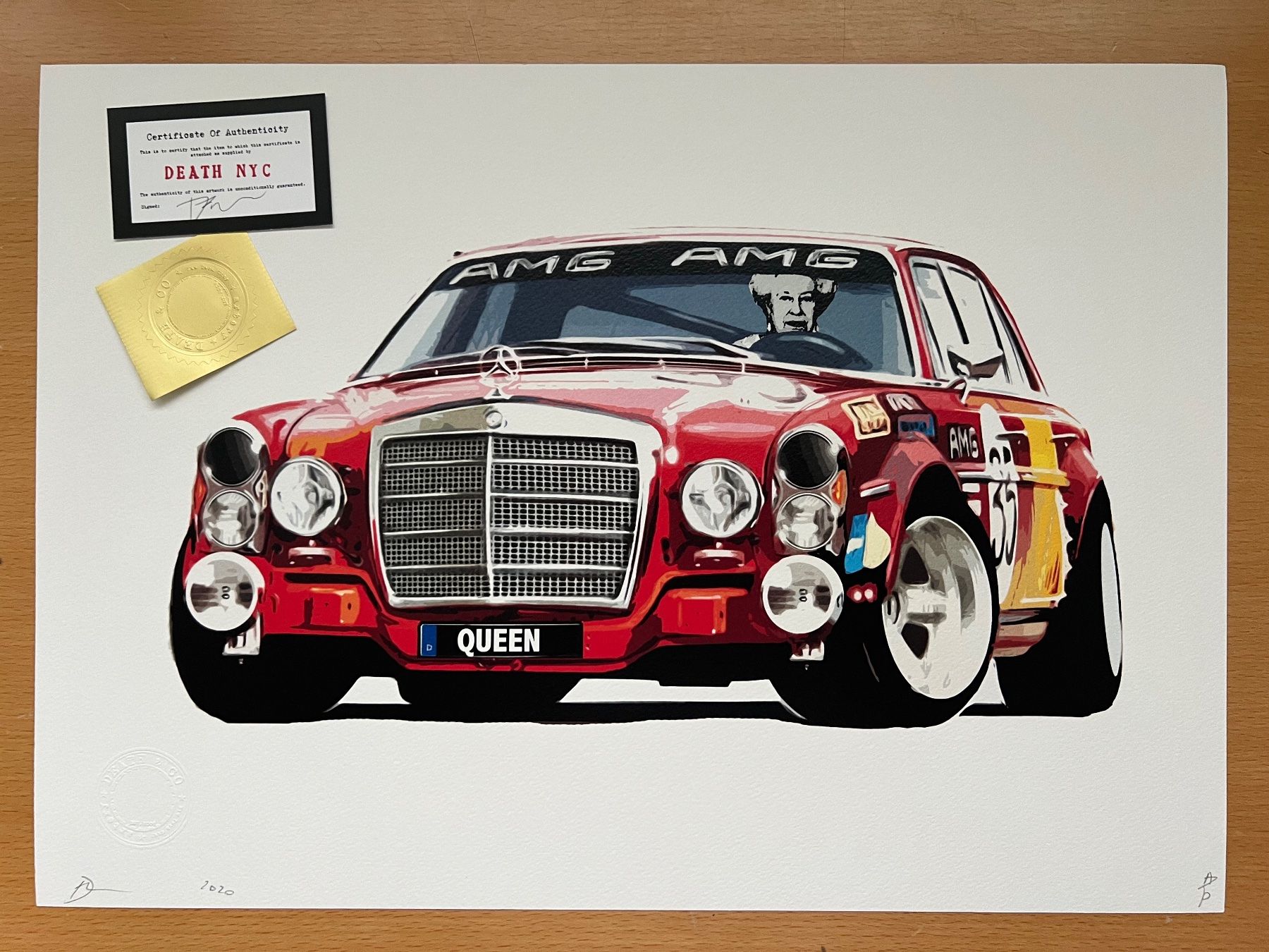 Grafiken & Lithographien: DEATH NYC : Queen AMG Car – Neu (gemäss Beschreibung) aus Basel von La.Bonne.affaire 5