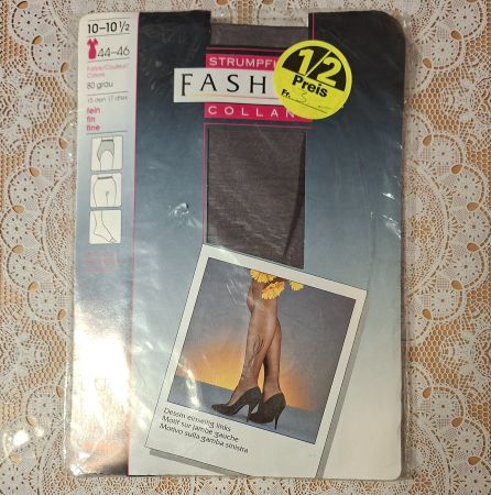 Migros Fashion Fesselmuster Strumpfhose 15den Gr.L Symphonie