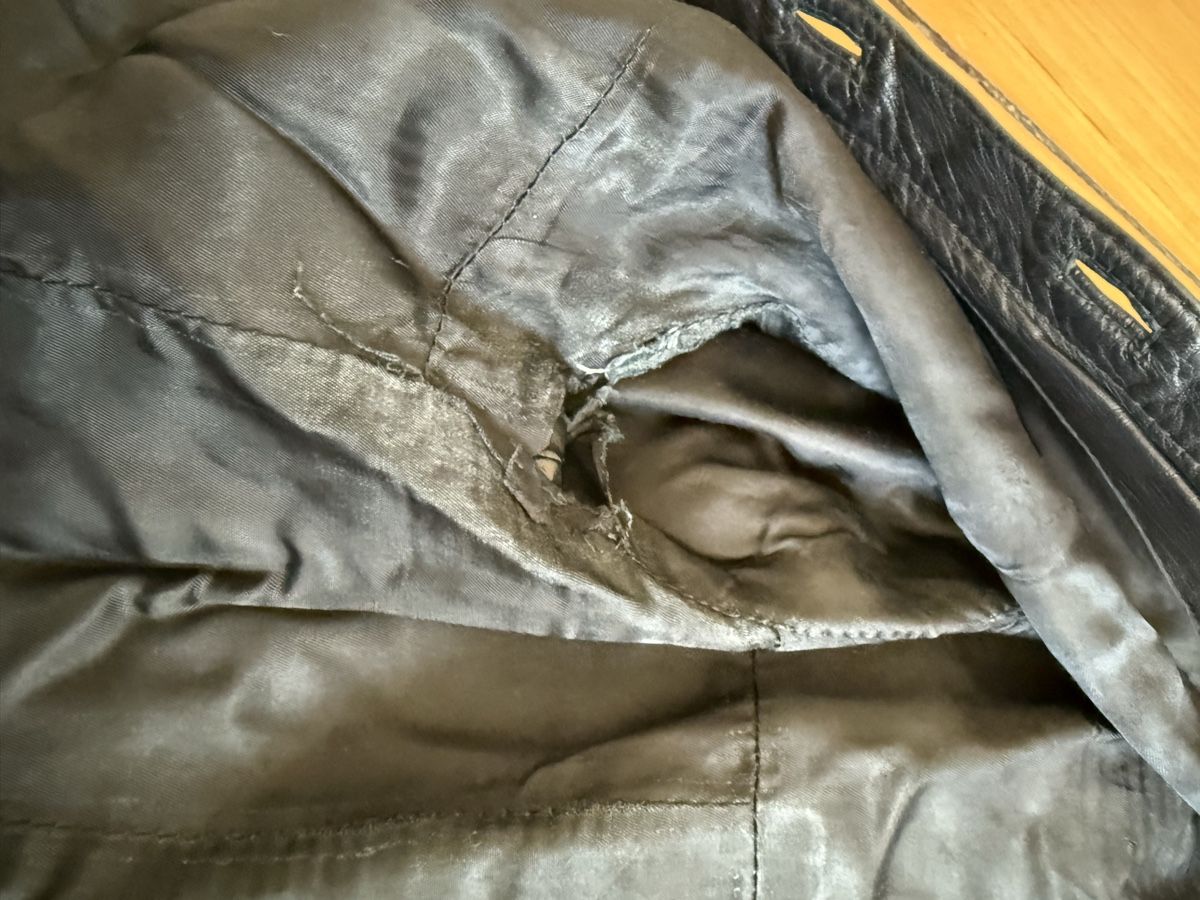 Giacche: schwarze vintage Lederjacke Gr.36 – Usato da Kriens venduto da tam_l8v2 3