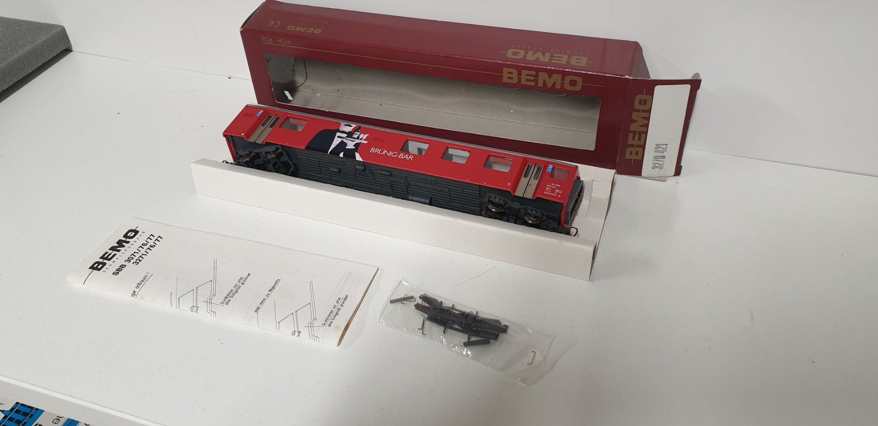 Bemo Modellini di ferrovie: Bemo RhB  Piano Bar  Restaurant 3278 421 – Nuovo (secondo la descrizione) da Geroldswil venduto da TopTrain54 2