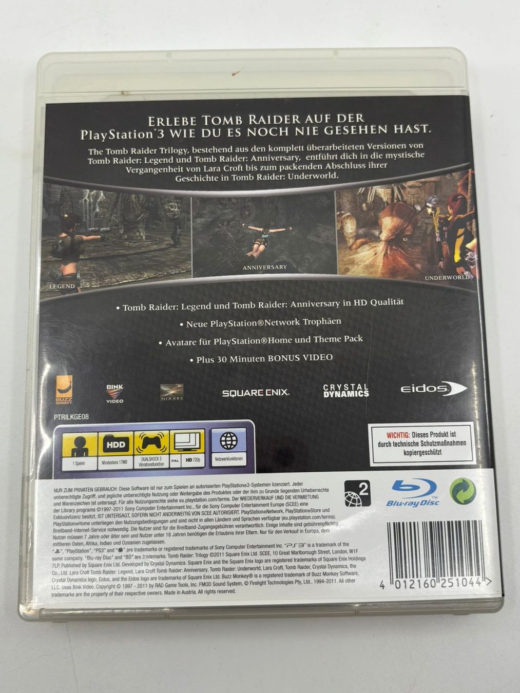 Giochi: The Tomb Raider Trilogy (PS3) – Usato da Herisau venduto da Seyashop1 2