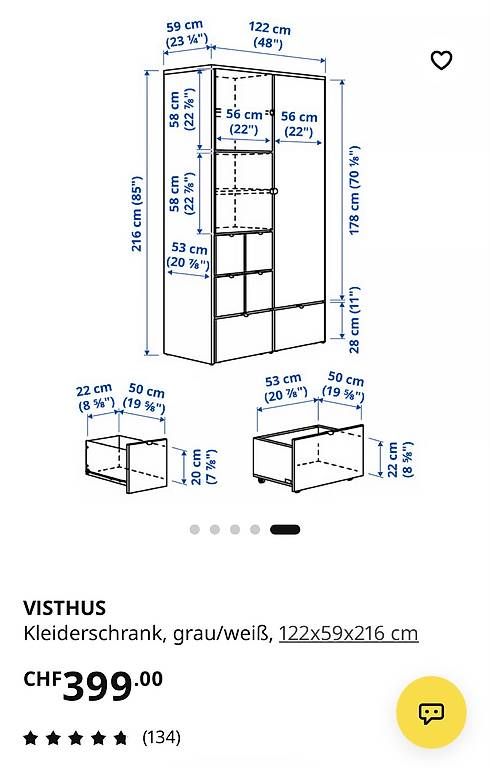 Armadi: Kleiderschrank – Usato da Baden venduto da tanjamariakoller 2