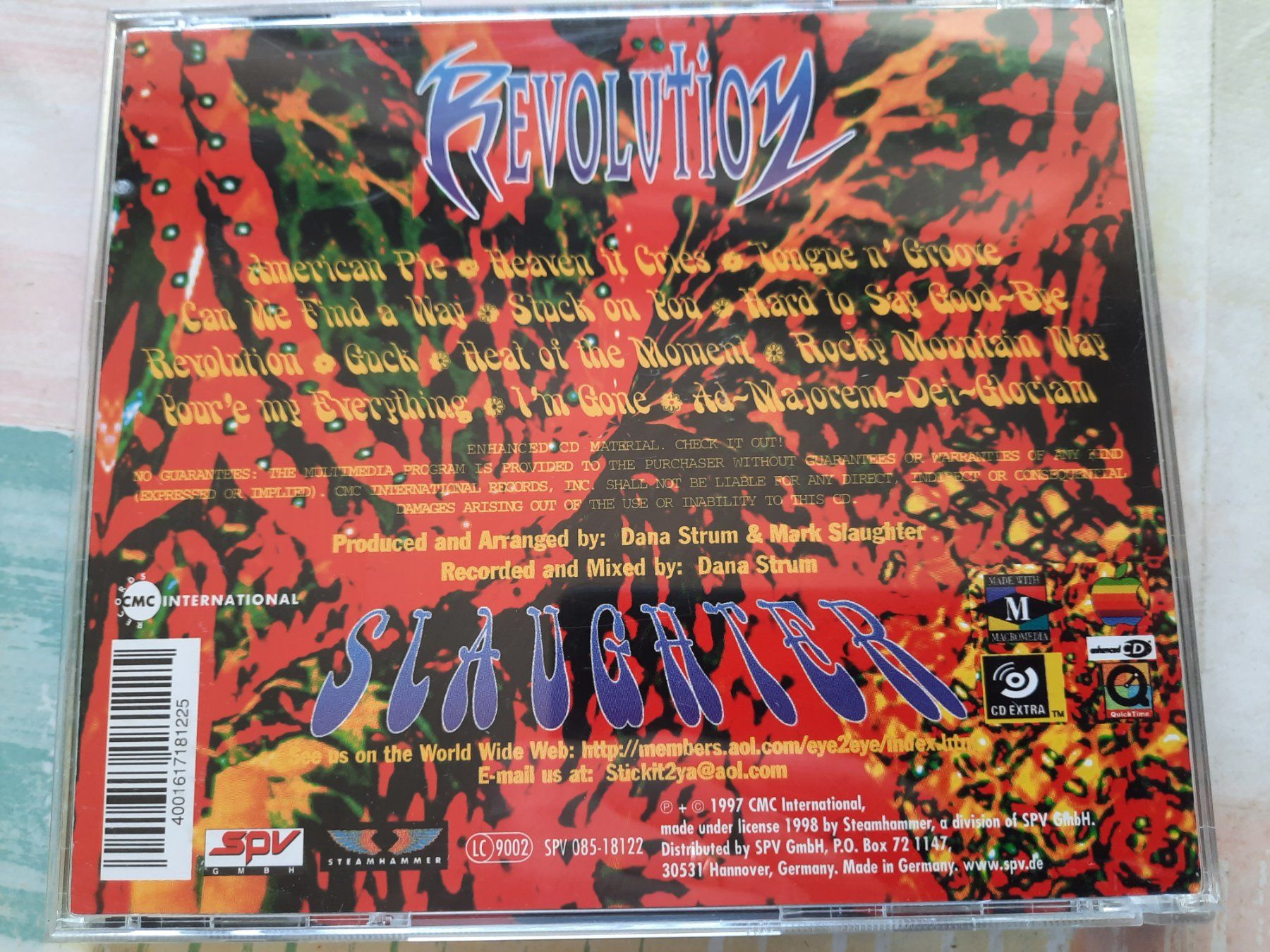 CD: Cd Slaughter - Revolution  – Usato da Pully venduto da bro_n52j 1