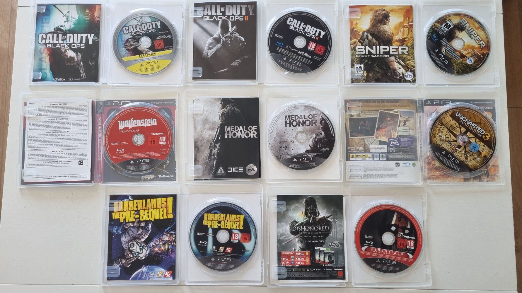 Sony Spiele: PS3 Playstation 3 Spiele 8 Stück – Gebraucht aus Birsfelden von val_d9c2 1