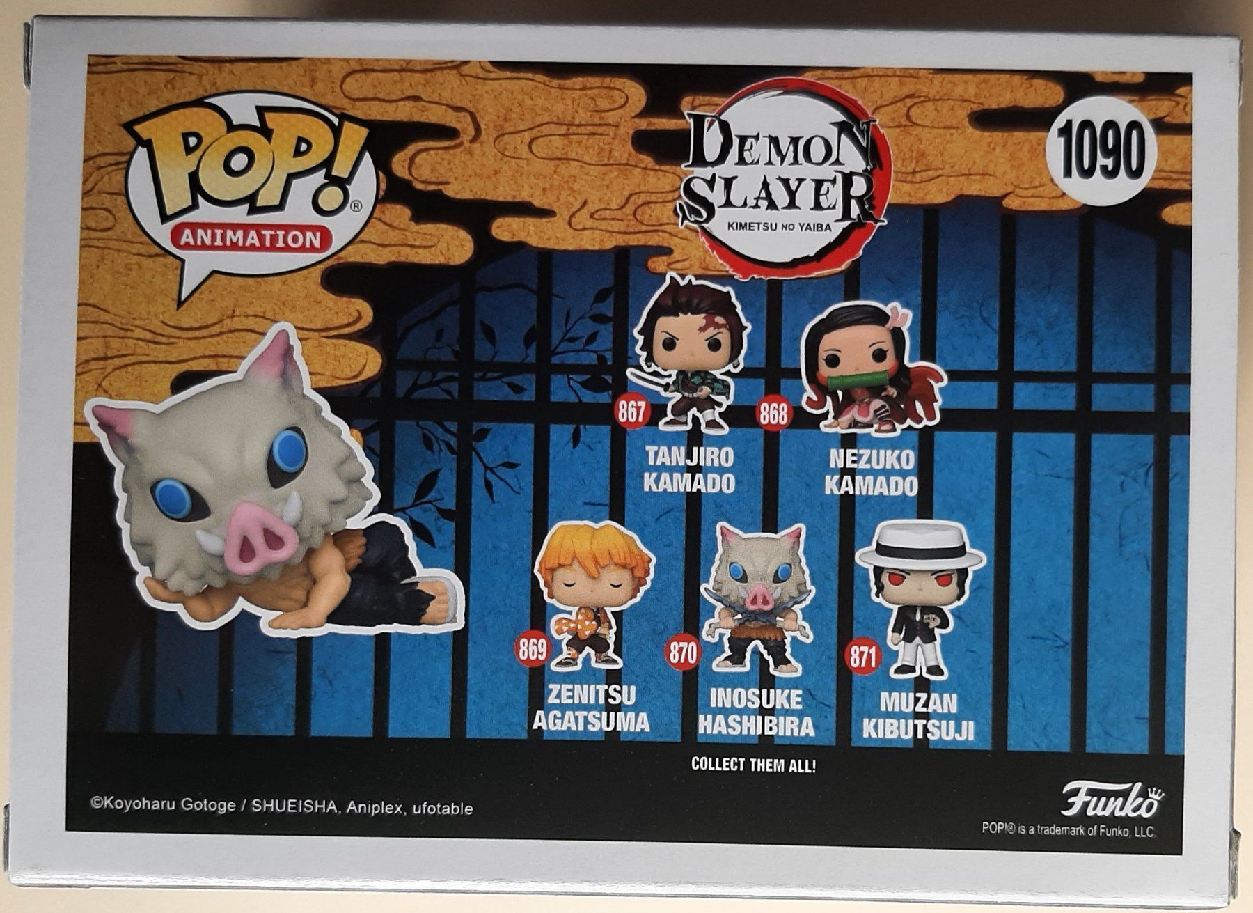 Funko Statuette: Funko Pop Demon Slayer Inosuke Hashibira – Nuovo e nell'imballaggio originale da Montet (Glâne) venduto da KOADA 1