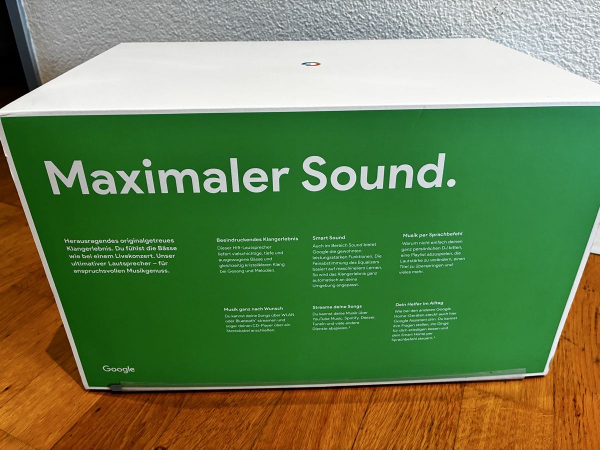 Google Lautsprecher: Google Home Max  – Gebraucht aus Wangen sz von ms1_k9x8 4