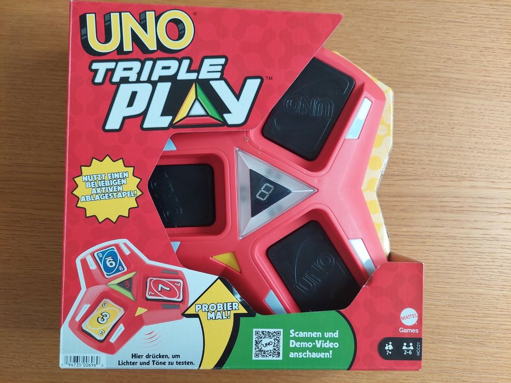 UNO Triple Play – L'As des jeux