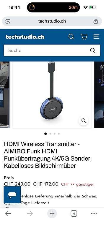Adattatori: Aimibo HDMI Transmitter – Usato da Bern venduto da jac_5hjp