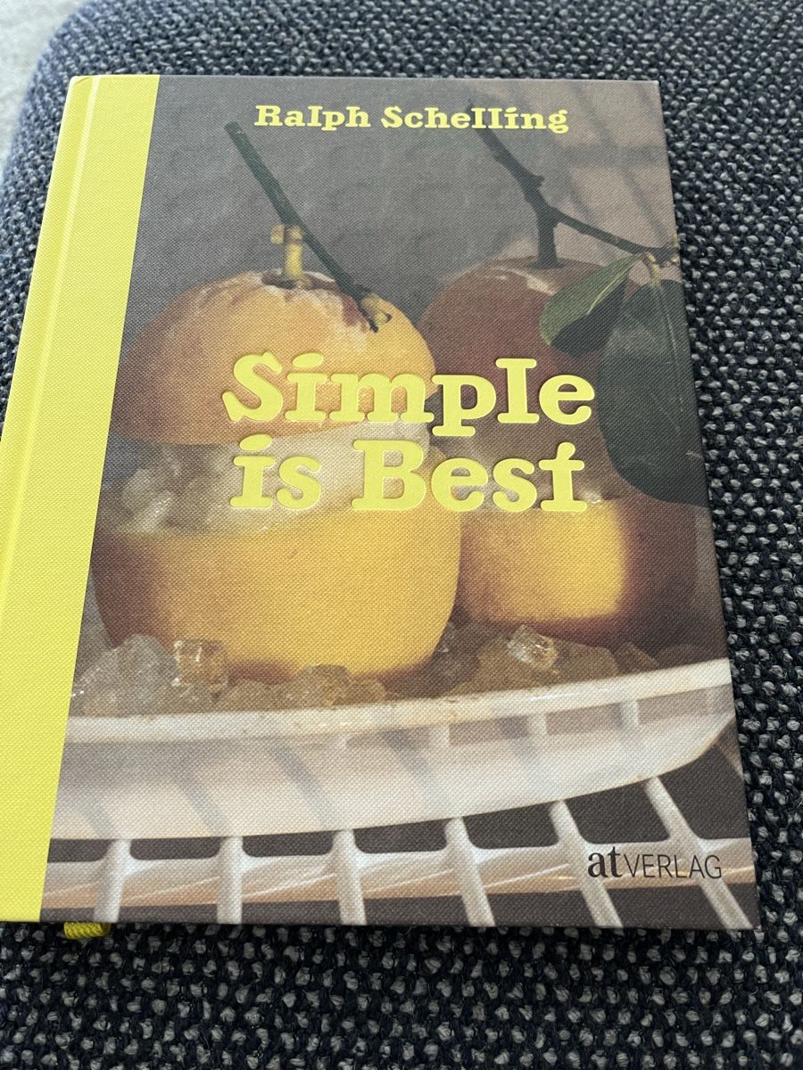 Bücher: Simple is Best von Ralph Schelling – Neu und originalverpackt aus Jona von chruutli