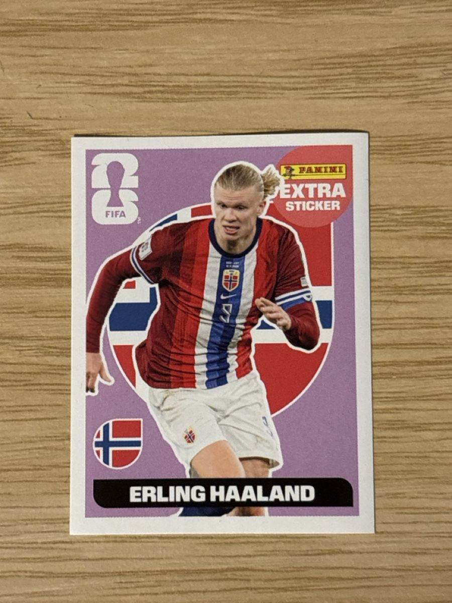 Panini Sammelbilder & Trading cards: Panini extra Sticker Haaland Fifa 2026 – Neu (gemäss Beschreibung) aus Wetzikon ZH von mar_w79f