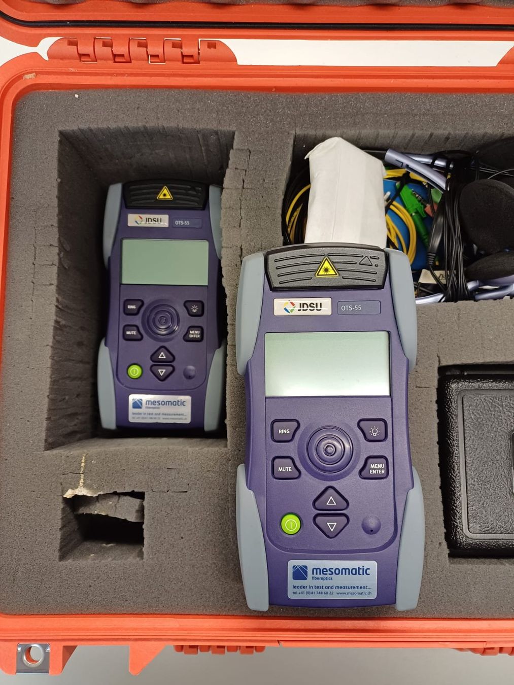 Misurare: JDSU / Viavi SmartClass OTS‑55 Optical Talk Set – Usato da Sursee venduto da Network_41AG 2