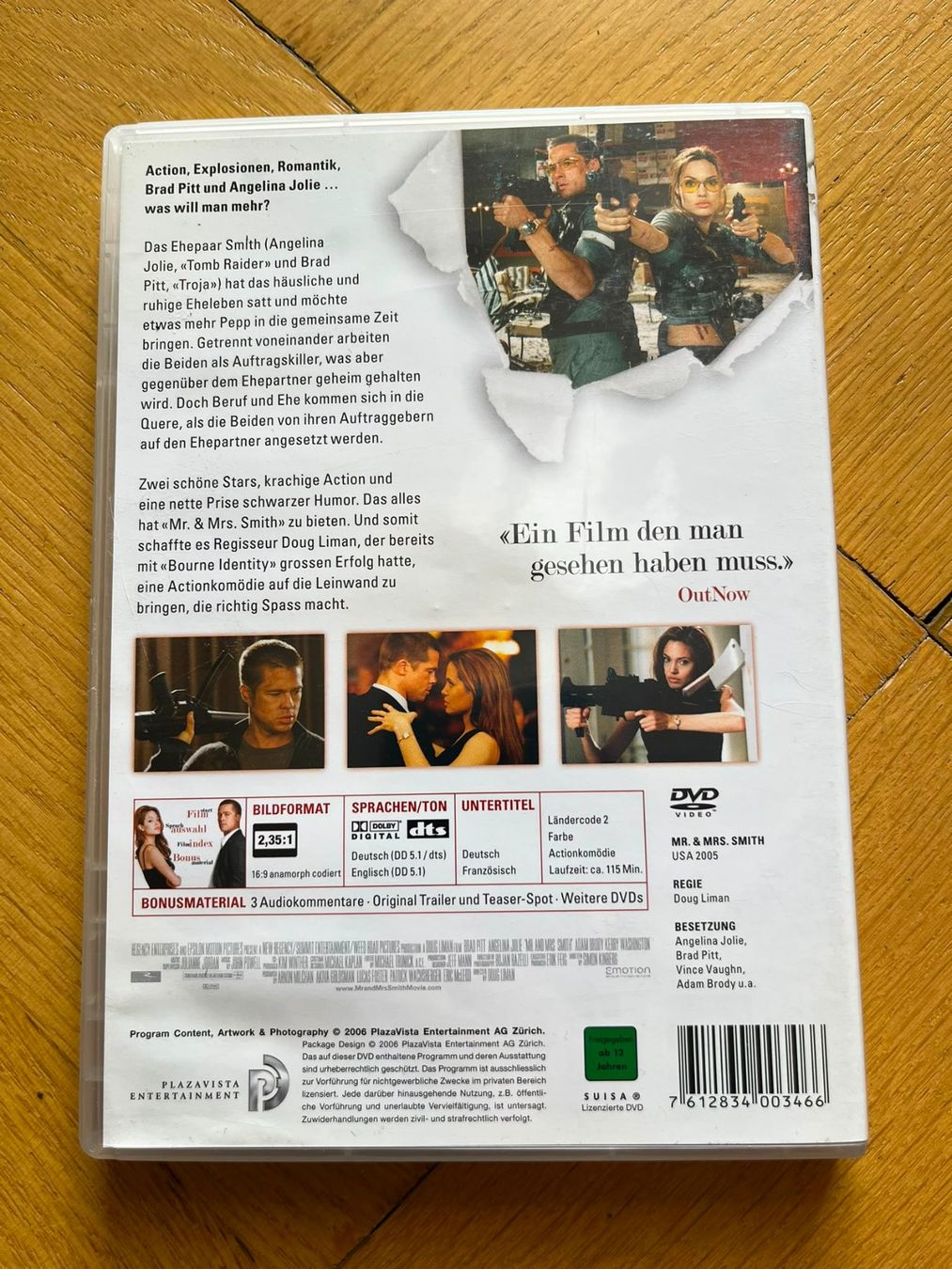 Tutti i DVDs: DVD Mr. & Mrs. Smith – Usato da Jona venduto da m.brun 1
