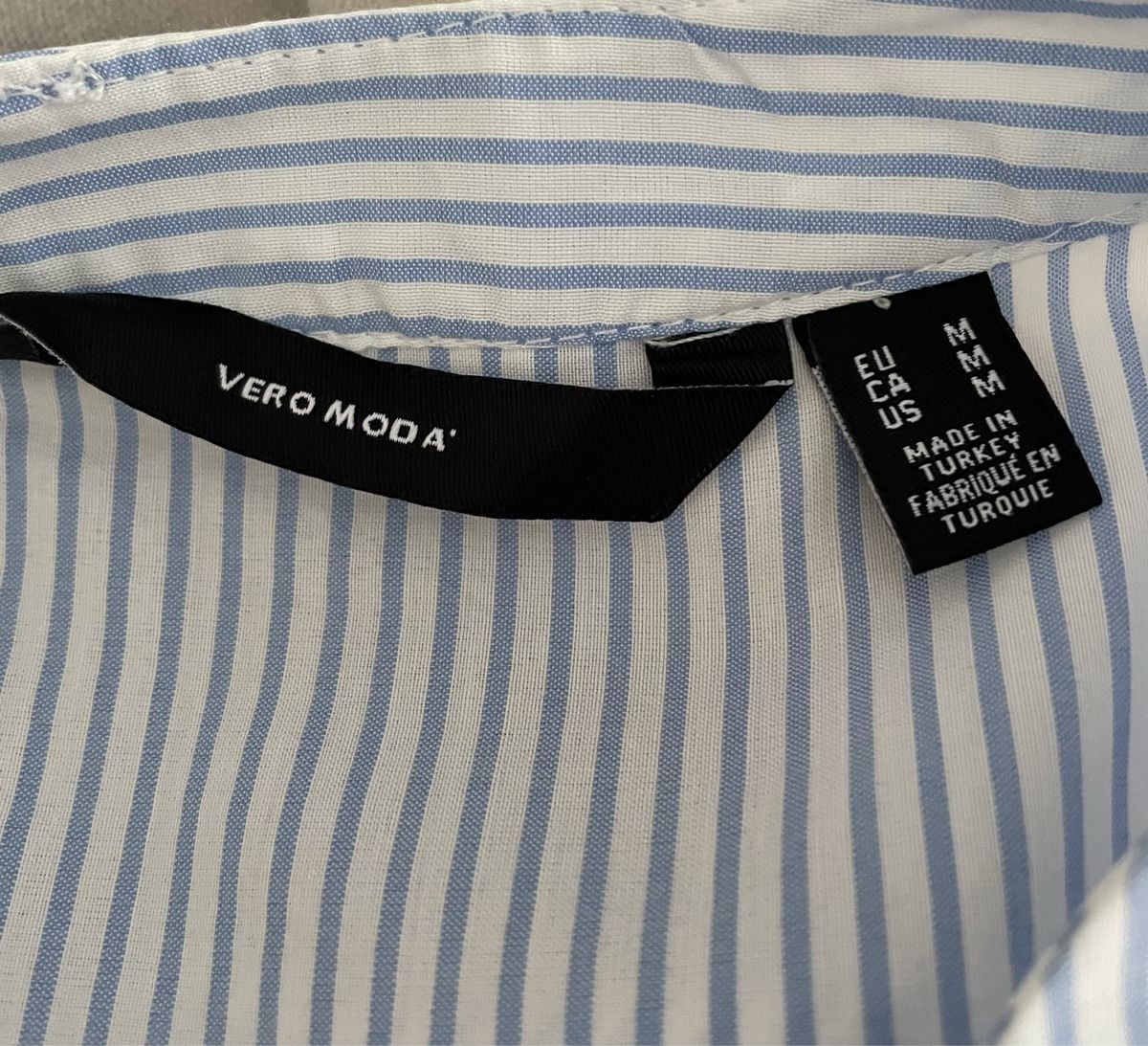 Vero Moda Tuniche: Bluse gestreift blau/weiss Grösse M – Nuovo (secondo la descrizione) da Frauenfeld venduto da annstella95 3
