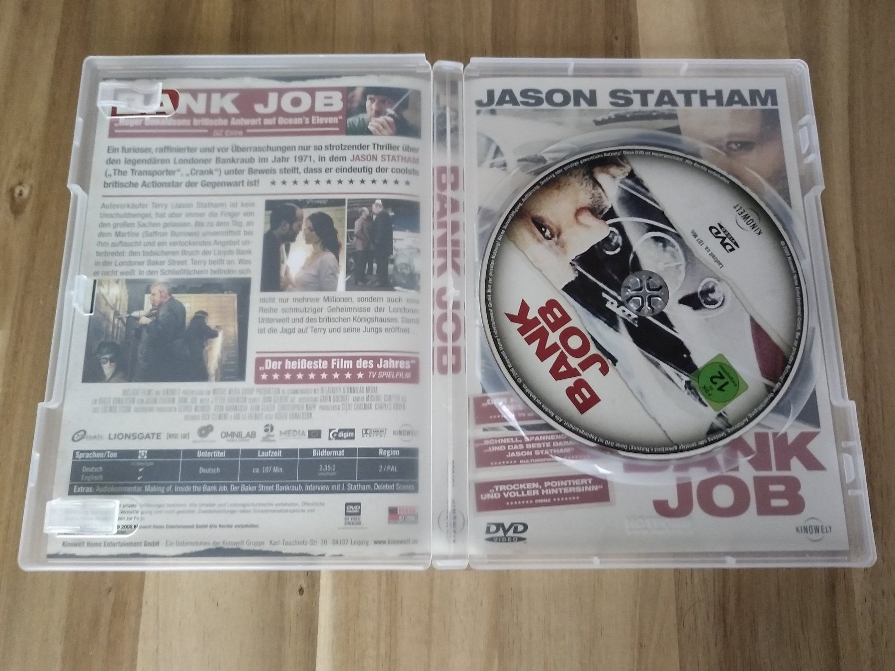 Tutti i DVDs: Bank Job – Usato da Olten venduto da prusik02 1