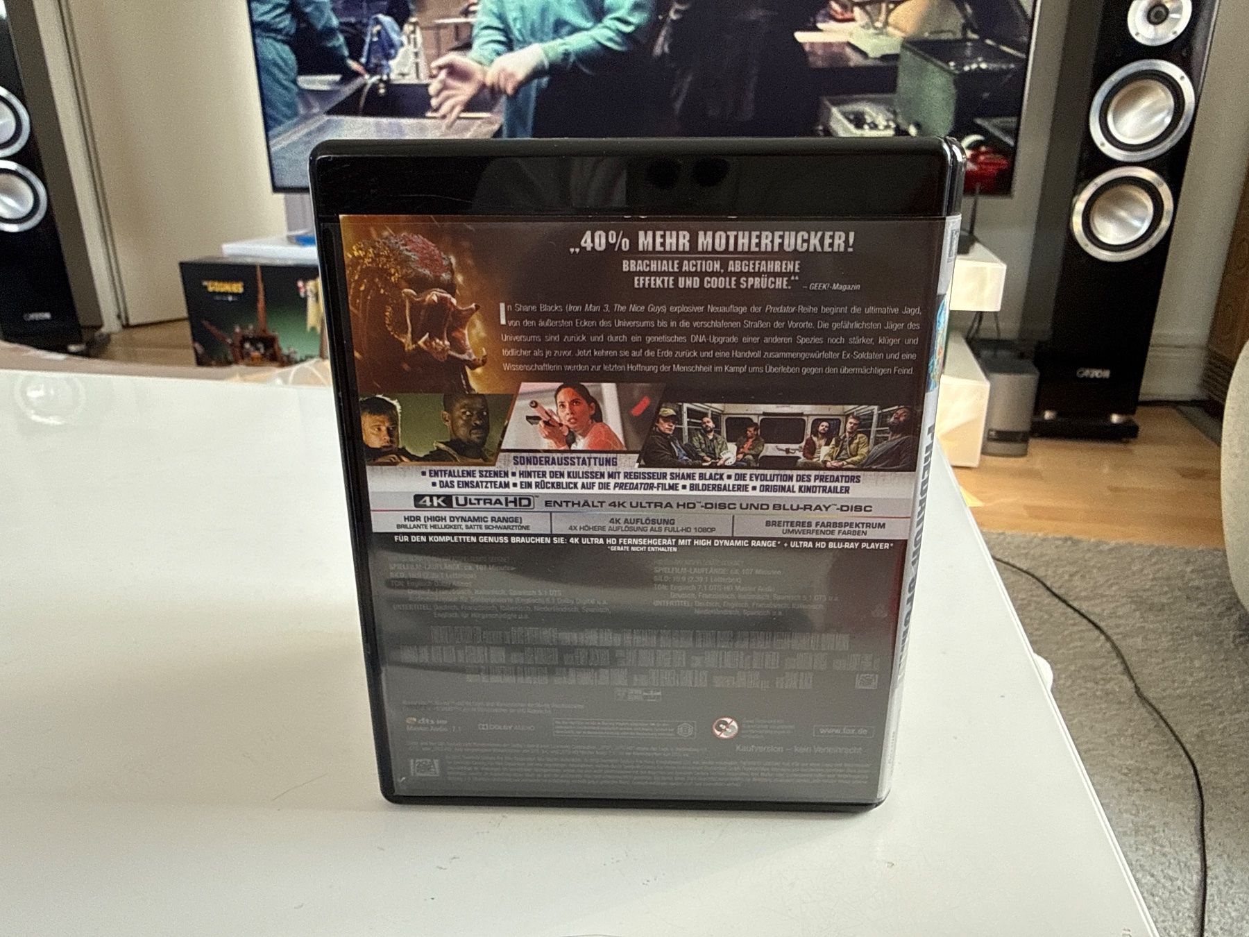 Tutti i DVDs: Predator Upgrade 4K UHD Blu-ray Vergriffen – Nuovo (secondo la descrizione) da Allschwil venduto da meeresperle 1