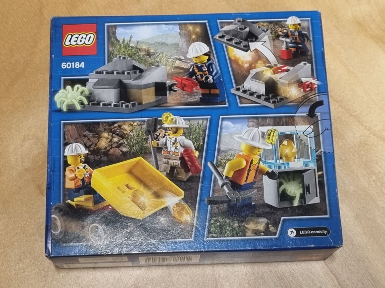 Lego Kit di costruzioni: LEGO City 60184 Mining Team – Nuovo e nell'imballaggio originale da Basadingen venduto da tot_59zf 1