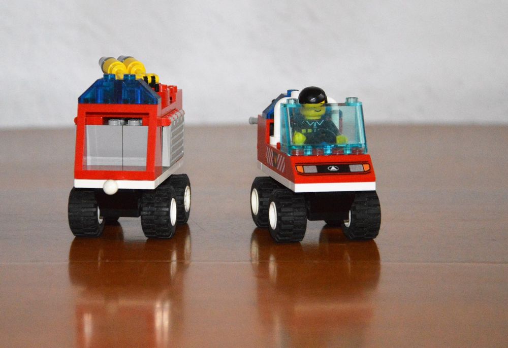 Lego Giocattoli: Lego 6486 Feuerwehrauto mit Anhänger (1997) – Usato da Zürich venduto da flogax193 2