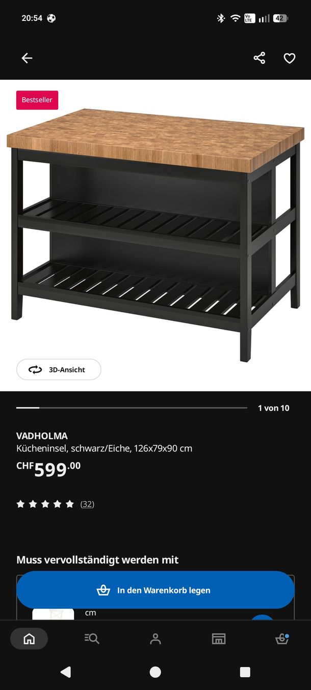 Ikea Cuisines complètes: Kucheninsel – Neuf (Voir description) à Dulliken par aga_ola 3
