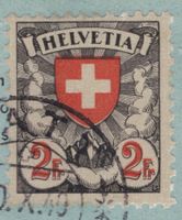 Rotdruck verschoben nach oben a. Wappenmuster Kat. 166, 1940