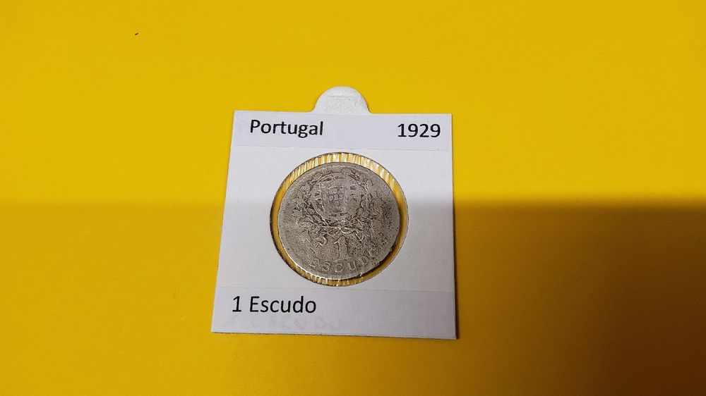 münze Portugal 1 Escudo 1929 Republik (Gebraucht) in Herisau für CHF 1 ...