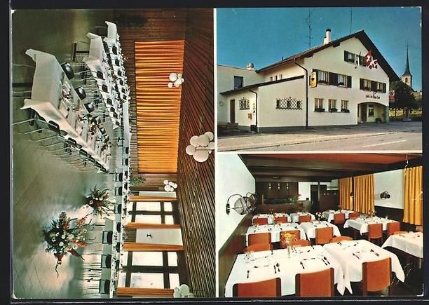 Cartoline postali: AK Neyruz, Hotel-Restaurant Aigle Noir – Usato da Berlin venduto da bartko-reher