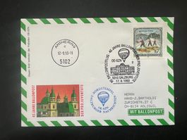 1993  90. Ballonpost Österreich Anthering  (G863)