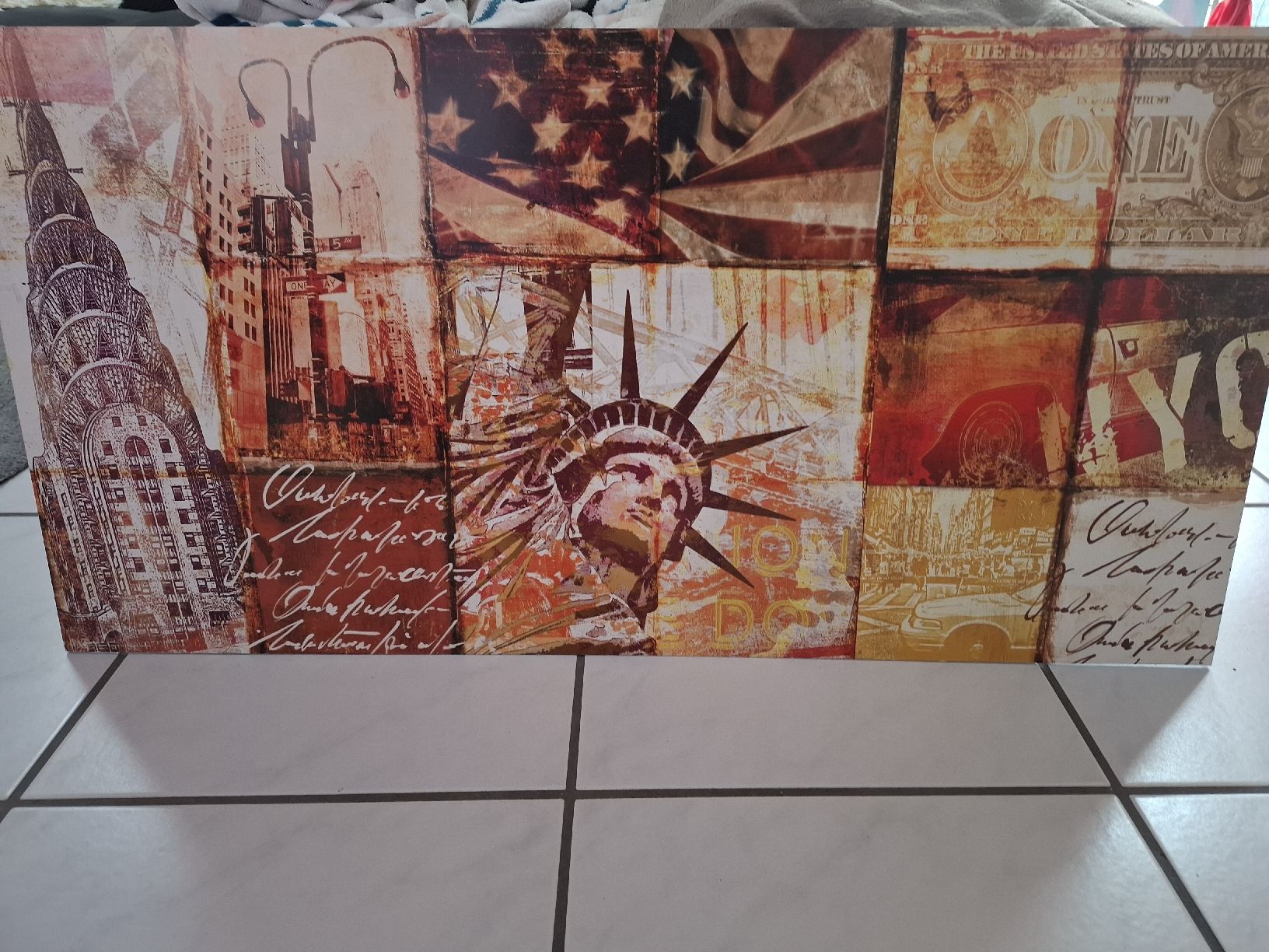 Poster & Bilder: New York Bild, Wandbild – Gebraucht aus Aarberg von Happy058