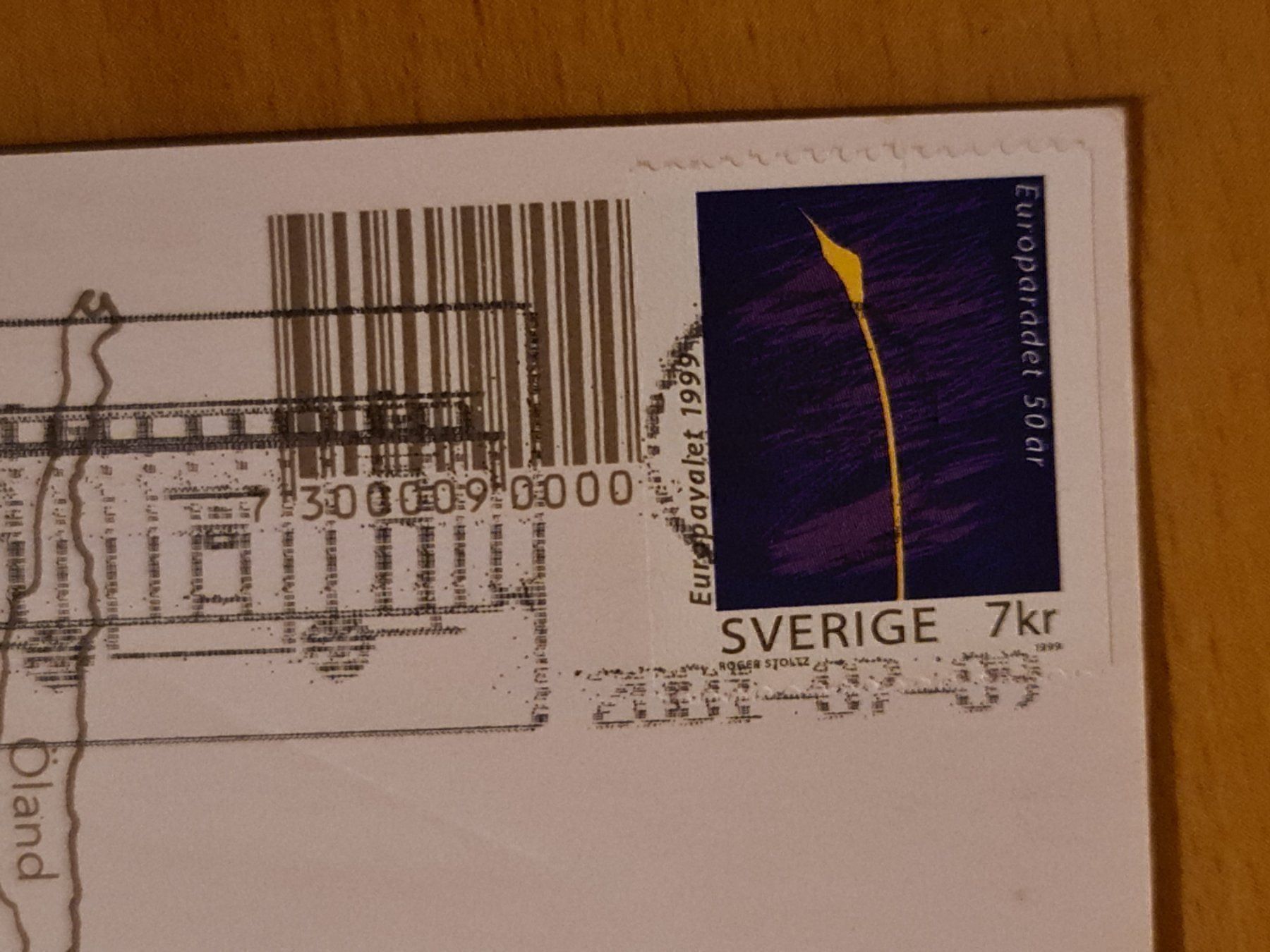 Cartoline postali: Ansichtskarte Bergholm Schweden 2001 – Usato da Dintikon venduto da Vexi 1