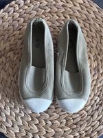 Chaussures toile beige T.26 - kaki, neuves