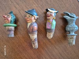 Antike Vintage-Flaschenstopfen (Zierkorken)