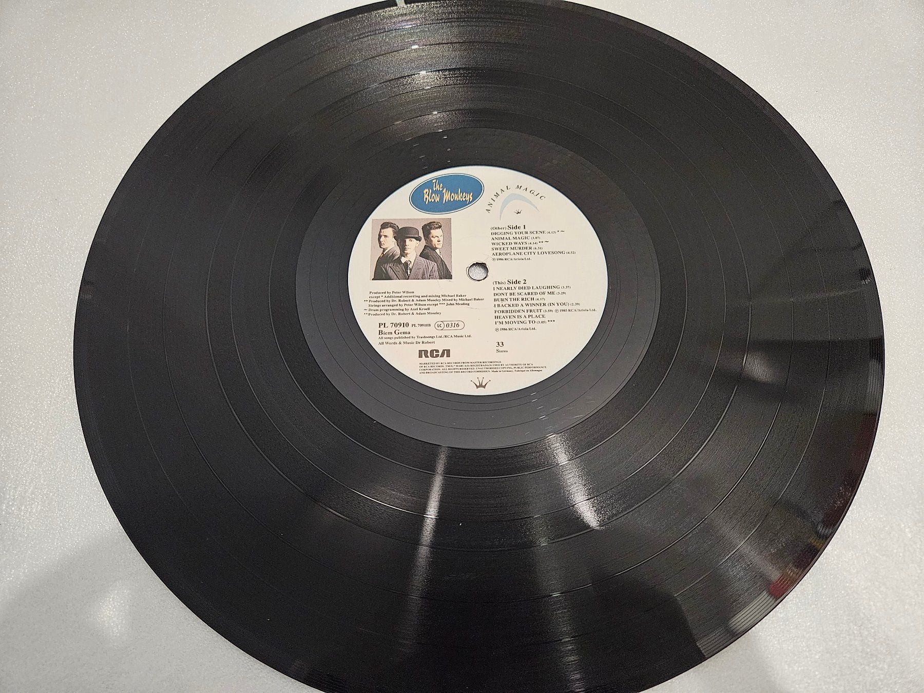Dischi in vinile: The Blow Monkeys – Animal Magic – Usato da Uster venduto da Vinyl-Leidenschaft 3