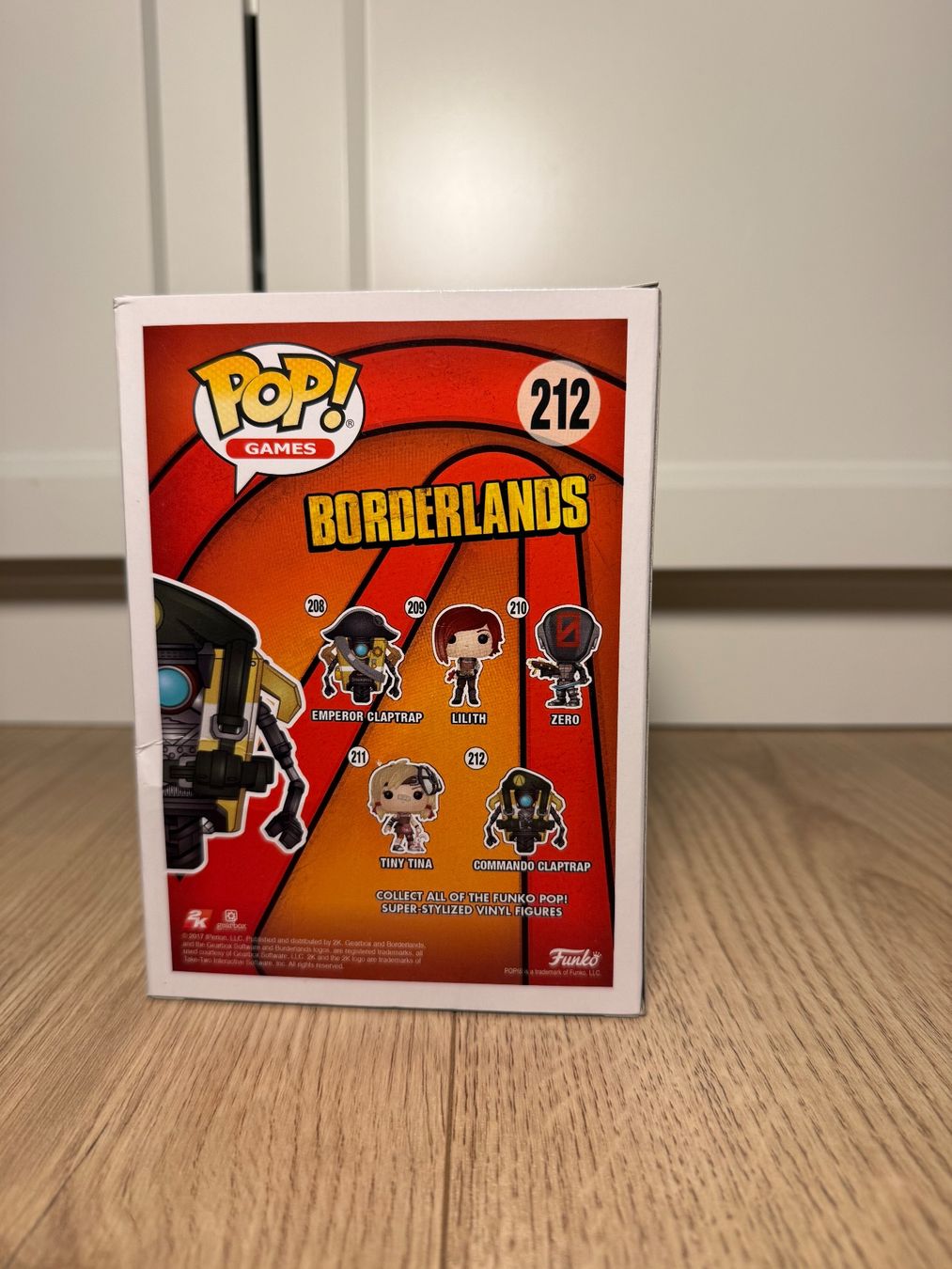 Funko Statuette: Funko Pop Borderlands 212 - Commando Claptrap – Nuovo (secondo la descrizione) da Chiggiogna venduto da TheLegend88 1