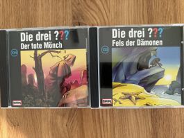2 Hörspiele Die drei Fragezeichen ??? Nr. 133+134
